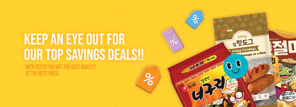 Savings & Deals - Oseyo - Korean Food and Culture Hub