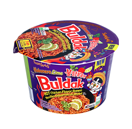 Samyang Hot Chicken Ramen Cup (Habanero & Lime) Big Cup105G