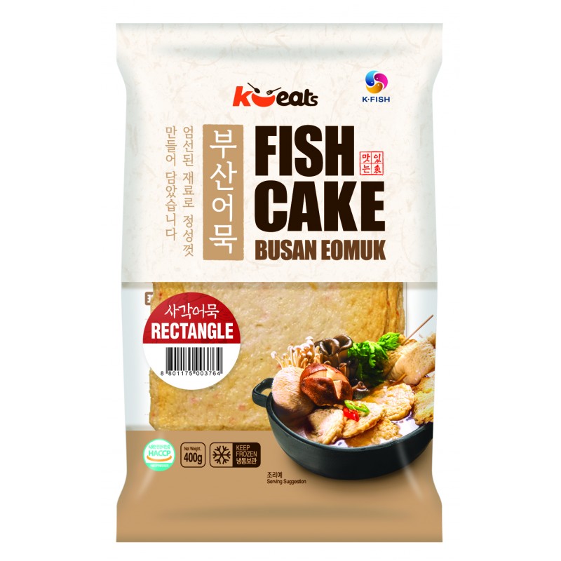 K-Eats "Busan" Fish Cake(Rectangle) 400G