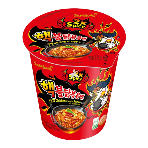 Samyang Hot Chicken Ramyun (Double Spicy) Cup 70G