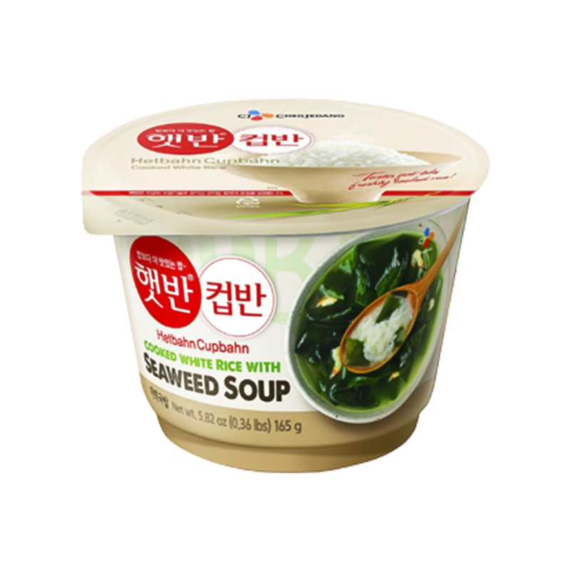 CJ Cooked Rice With Seaweed Soup 165G