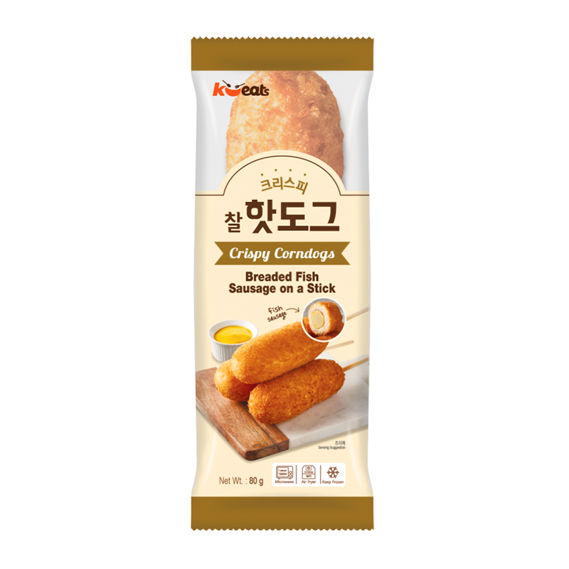 K EATS Crispy Corndogs(Fish Sausage) 80G