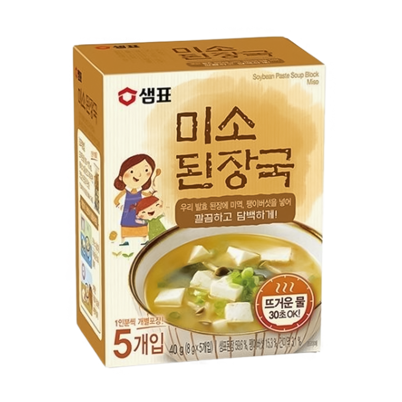 Sempio Instant Soybean Paste Soup (8g*5pk)