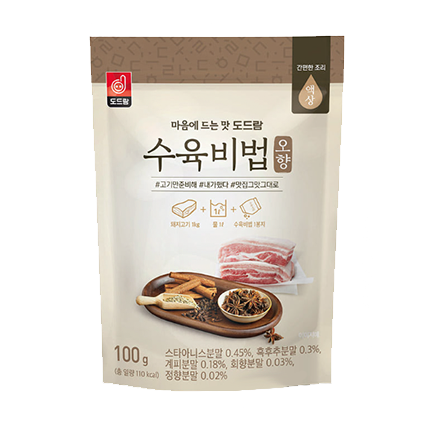 Dodram Soup Base For Korean Boiled Pork(Star Anise) 100G