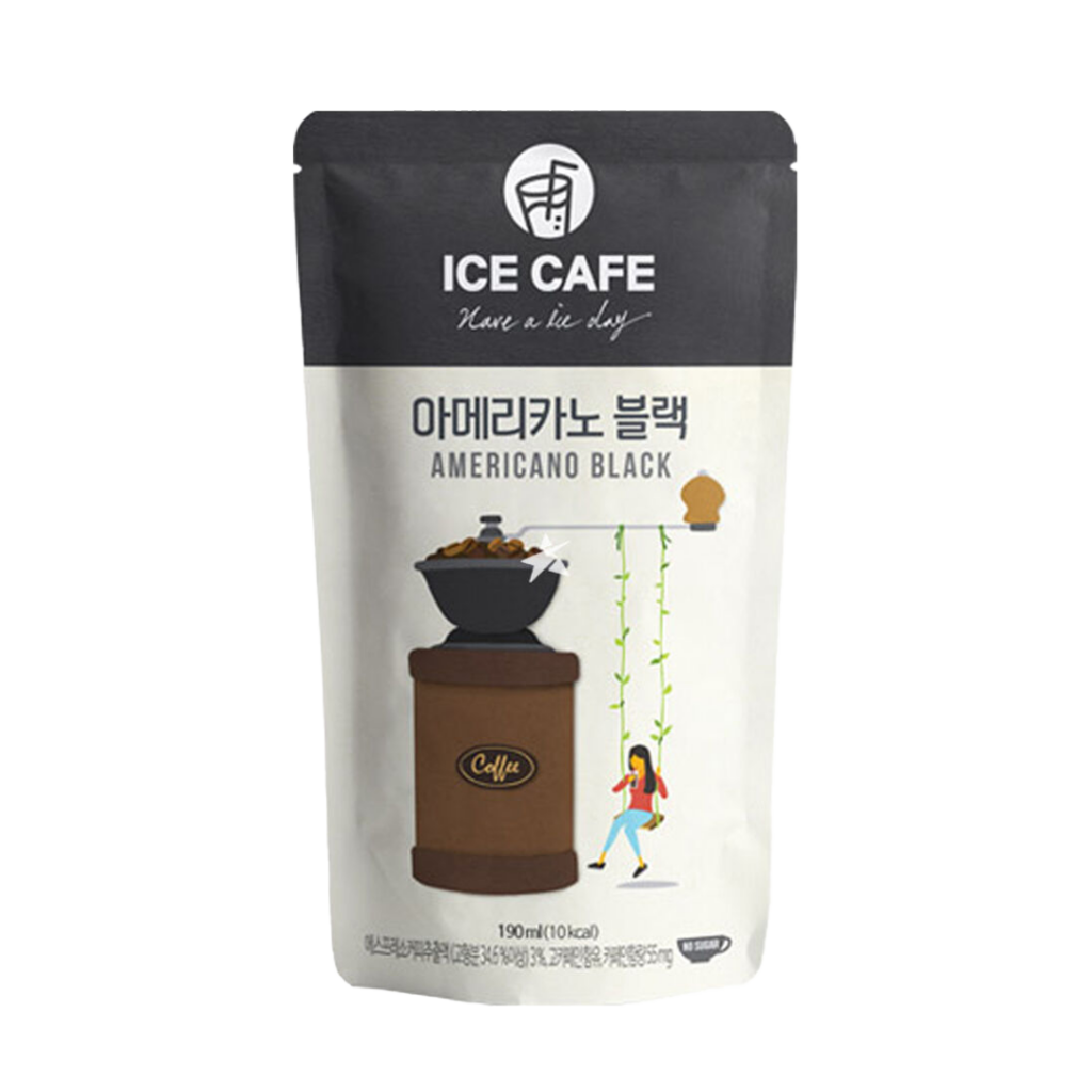 Wooshin Ice Cafe Americano Black 190ml