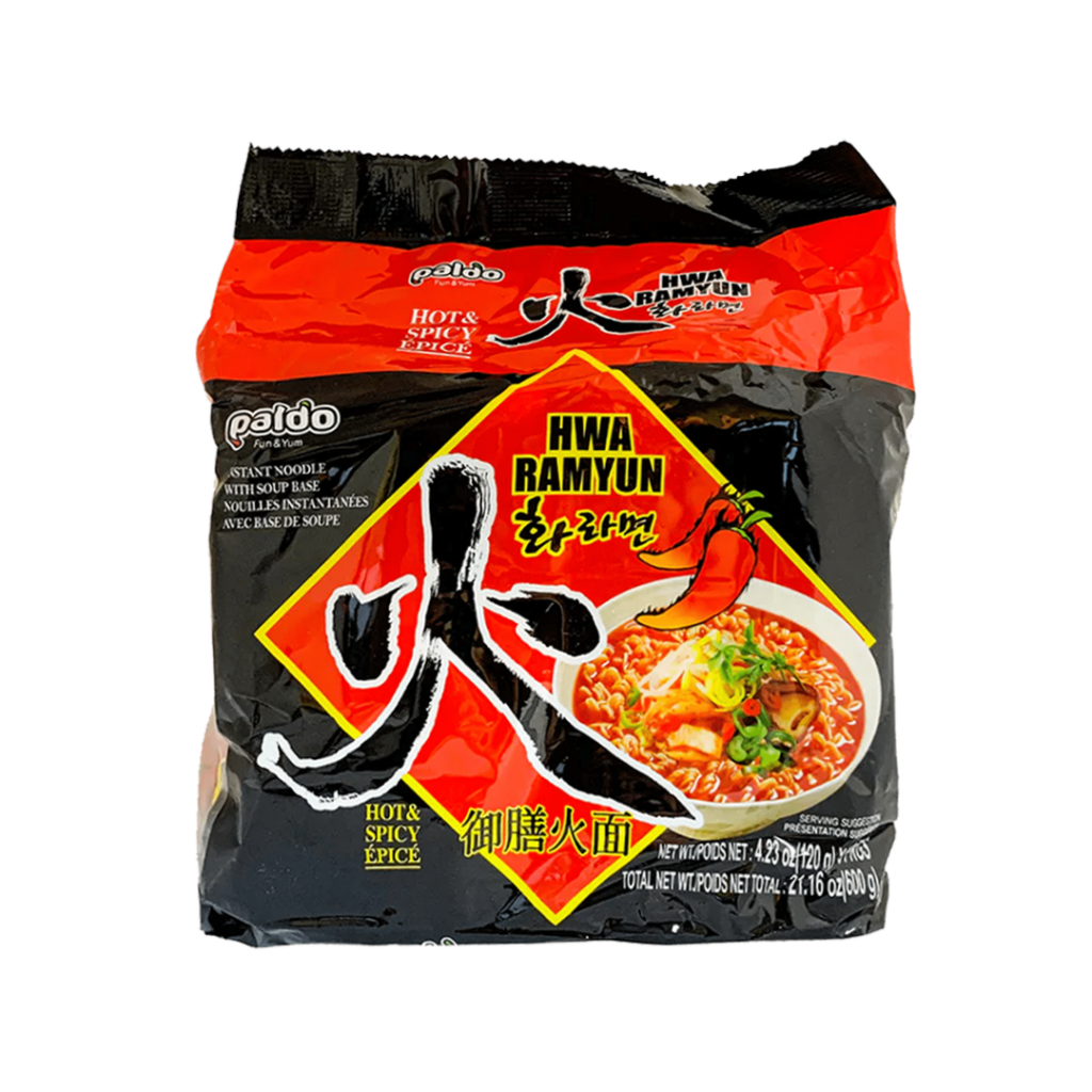 Paldo Hwa Ramyun(Hot & Spicy Flavour) 120G*5