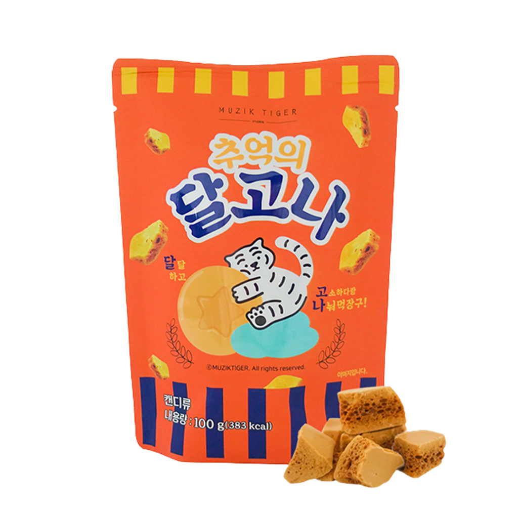 Hyosung Korean Traditional Sugar Candy(Dalgona) 100G