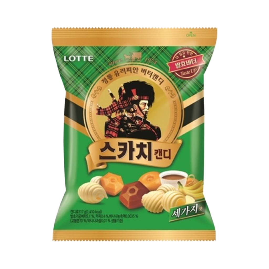 Lotte Scoch Candy (3 different flavours) 157G