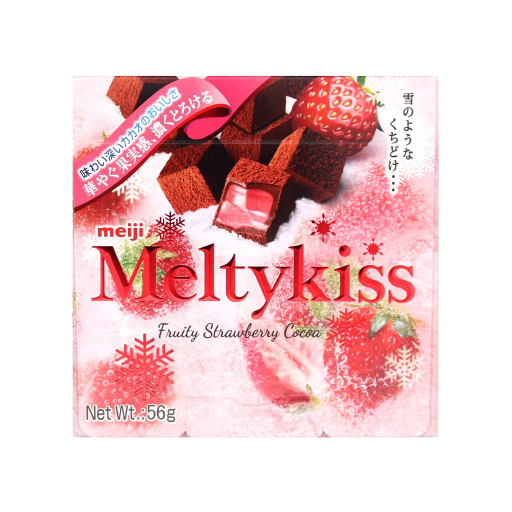 Meiji Melty Kiss Strawberry Flav 52g
