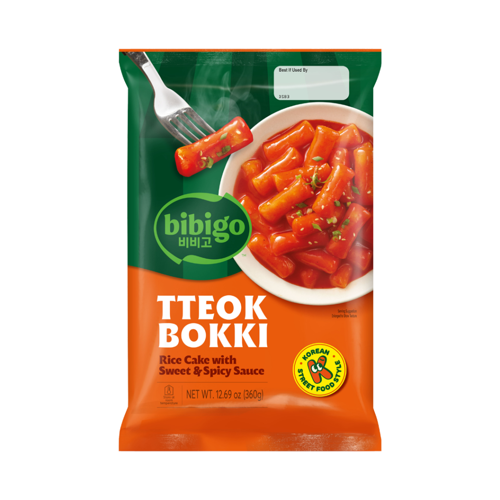 CJ Tteokbokki Rice Cake with Sweet & Spicy Sauce (Pouch) 360G