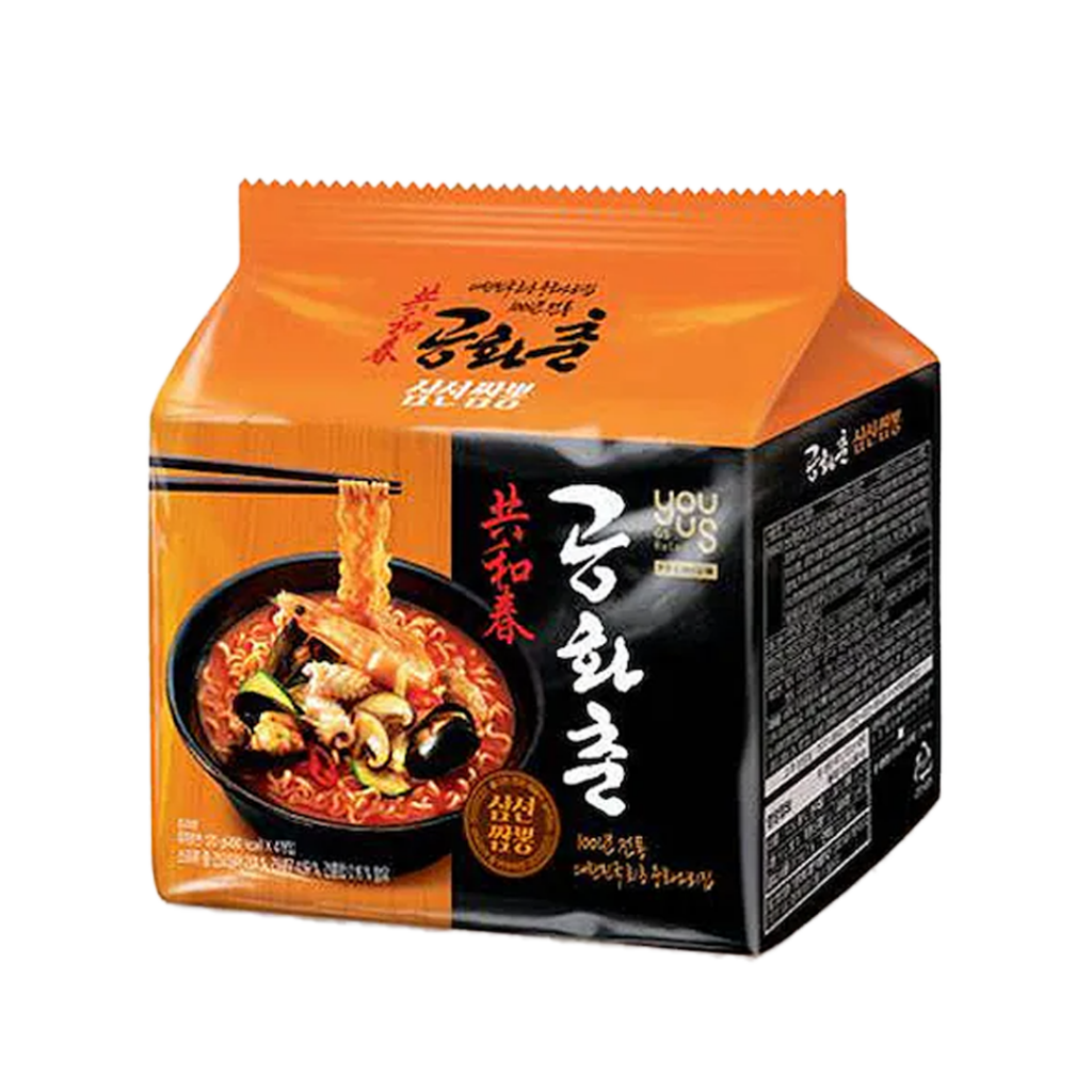 GSR Gonghwachun JJAMBBONG (Spicy seafood noodles)PK120G