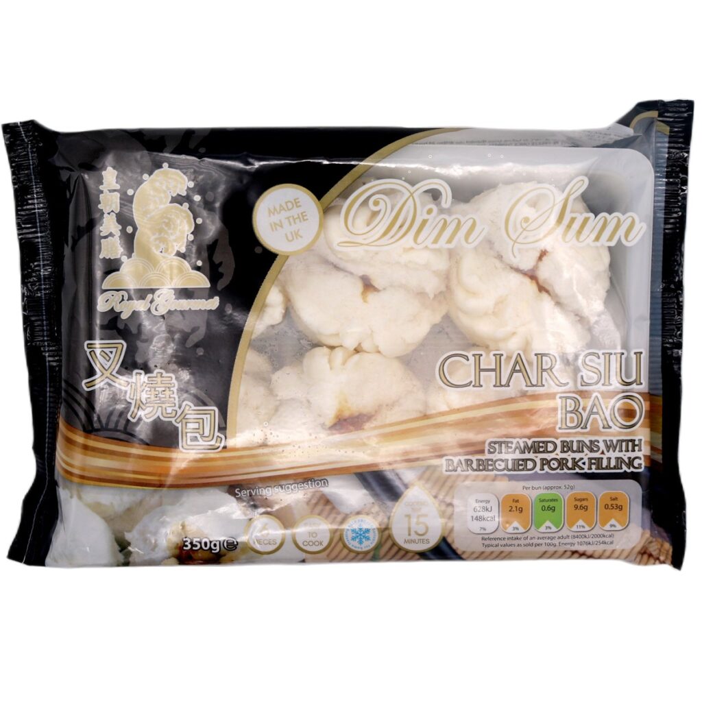 Royal Gourmet Char Siu (BBQ Pork) Buns 6pcs 350g
