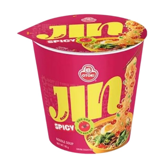 Ottogi Jin Ramyun Spicy (Cup) 65G