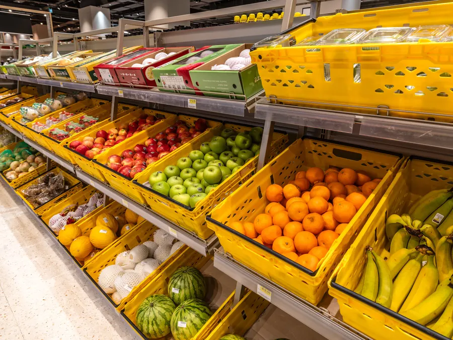 Fresh fruit and veg